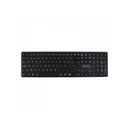 V7 Teclado Bluetooth KW550ESBT de 2,4 GHz, modo dual, QWERTY español: negro