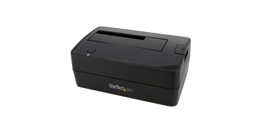 StarTech.com Station d'Accueil pour Disque Dur USB 3.0 à SATA à Baie Unique, Dock pour HDD USB 3.0 (5 Gbps), Docking Station pour HDD/SSD Externe 2,5/3,5" SATA I/II/III - Chargement par le Haut