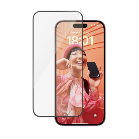 PanzerGlass ® Screen Protector iPhone 15 | Ultra-Wide Fit w. EasyAligner Protector de pantalla Apple 1 pieza(s)