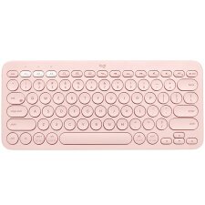 Logitech K380 Multi-Device teclado Universal Bluetooth QWERTY Español Rosa