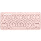 Logitech K380 Multi-Device teclado Universal Bluetooth QWERTY Español Rosa