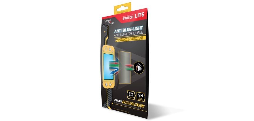 Steelplay Verre Protection Ecran - 9H Anti Lumiere Bleue (Switch Lite)