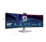 Philips 49B2U6903CH/00 écran plat de PC 124,5 cm (49") 5120 x 1440 pixels Dual QHD LCD Gris