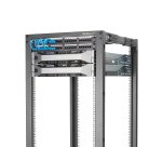 StarTech.com Rack Serveur Mobile 18U 4 Poteaux, Rack Réseau 19" 4 Poteaux avec Roulettes, Rack Roulant avec Profondeur Ajustable pour PC/AV/Données/Informatique - Roulettes, Pieds de nivellement ou Fixation au Sol