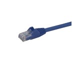 StarTech.com Câble réseau Cat6 Gigabit UTP sans crochet de 10m - Cordon Ethernet RJ45 anti-accroc - M/M - Bleu