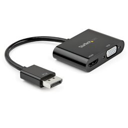 Adaptador DisplayPort a HDMI y VGA - 4K 60Hz