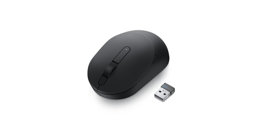 Souris sans fil mobile DELL MS3320W noir