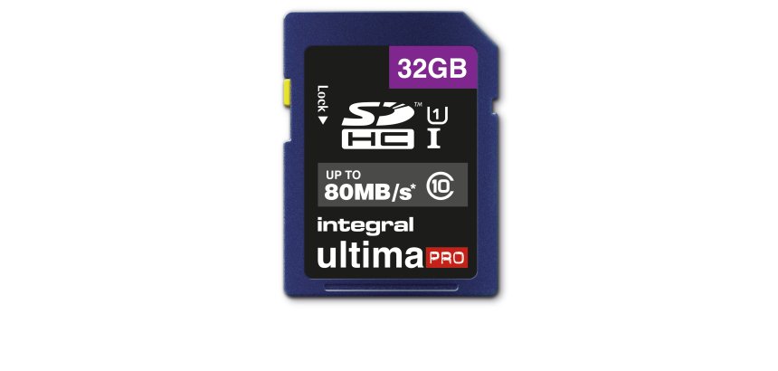 Integral INSDH32G10-80U1 mémoire flash 32 Go SD UHS-I