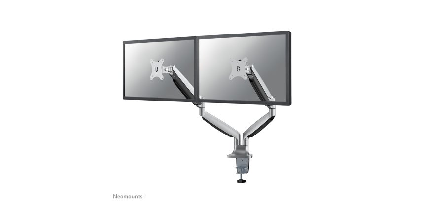 Neomounts NM-D750DSILVER Support d'écran à fixer 10-32" - ressort à gaz