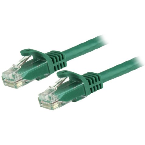 StarTech.com Cordon de raccordement UTP CAT6 - 1,5 m - Sans crochet - Câble patch RJ45 - Vert