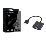 Conceptronic ABBY20B cavo e adattatore video 0,25 m HDMI tipo A (Standard) VGA (D-Sub) Nero