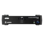 ATEN 2-Port USB 3.0 4K HDMI KVMP™ Switch with Audio Mixer Mode