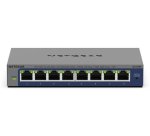 NETGEAR GS108Ev4 Non-géré L2/L3 Gigabit Ethernet (10/100/1000) Gris