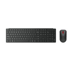 Lenovo 4X31S04810 clavier Souris incluse Bureau RF sans fil + Bluetooth Français Noir