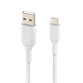 BELKIN CAB002BT1MWH câble USB C USB A 1 m blanc