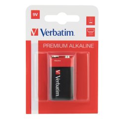 Verbatim Piles alcalines 9V