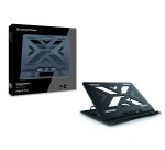 Conceptronic ERGO Laptop Cooling Stand Supporto per computer portatile Nero 39,6 cm (15.6")