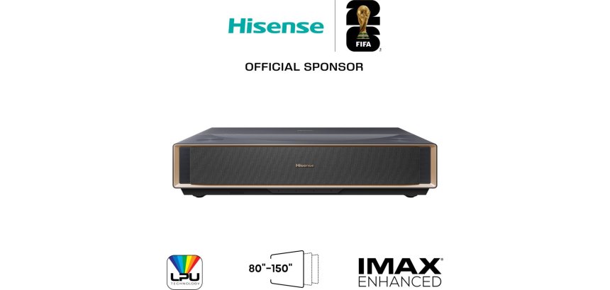 Hisense PT1 Ultra short throw projector UHD 4K (3840x2160) 3D Black
