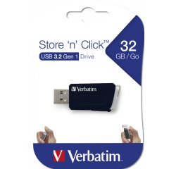 Verbatim clé USB Store 'n' Click 32 Go Usb 3.2 (USB-C) Noir