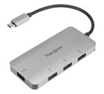 Targus ACH226EU hub & concentrateur USB 3.2 Gen 1 (3.1 Gen 1) Type-C 5000 Mbit/s Argent