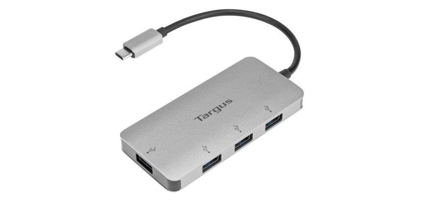 Targus ACH226EU hub & concentrateur USB 3.2 Gen 1 (3.1 Gen 1) Type-C 5000 Mbit/s Argent