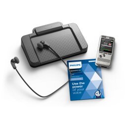 Starter Kit de Dictée numérique:DPM6000+logiciel SpeechExec Dictate et Transcribe licence 2 ans