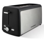 TORNADO TTA-7402-GS broodrooster 7 4 snede(n) 1400 W Zwart, Zilver
