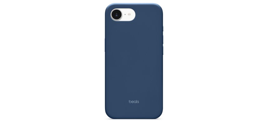 Apple Coque Beats avec MagSafe pour iPhone 17e - Bleu basalte