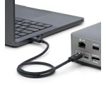 StarTech.com Câble Thunderbolt 5 de 50cm, 80 Gbps/Jusqu'à 120 Gbps, PD 240W, 8K 60Hz, Câble Thunderbolt Certifié, Compatible avec Thunderbolt 4/USB4/USB-C - Blanc