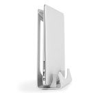 StarTech.com Support Ordinateur Portable - Rehausseur ou Support Ordi 2-en-1 - Idéal pour Ultrabooks & MacBook Pro/Air jusqu'à 15" - Support Portable Ergonomique Inclinable Bureau - Argenté, Aluminum