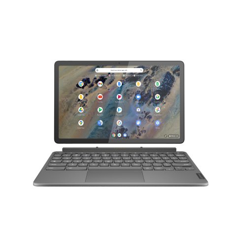 Lenovo IdeaPad Duet 3 Chrome 11Q727 Qualcomm Snapdragon 7c Chromebook 27,8 cm (10.9") Pantalla táctil 2K 8 GB LPDDR4x-SDRAM 128 GB eMMC Wi-Fi 5 (802.11ac) ChromeOS Gris