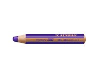 Crayon stabilo woody 3 in 1 multi-talents coloris violet