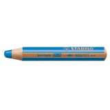 Crayon multi talents stabilo woody 3 in 1 bleu cobalt