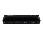 StarTech.com Concentrateur USB 3.0 (5Gbps) 10 ports avec Ports de Charge et de Synchronisation - 8 x USB-A, 2 x USB-A ports de Charge Rapide - Concentrateur USB Multiport Alimenté