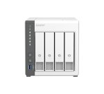 QNAP TS-433 NAS Tower ARM Cortex-A55 4 Go 0 To QNAP QTS Blanc