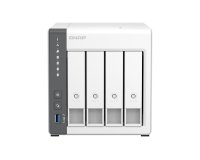 QNAP TS-433 NAS Tower ARM Cortex-A55 4 GB 0 TB QNAP QTS Bianco