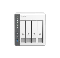 QNAP TS-433 NAS Tower ARM Cortex-A55 4 GB 0 TB QNAP QTS White