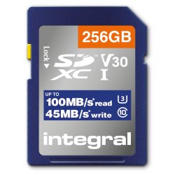 Carte SDXC 256Go 4K INSDX256G-100V30