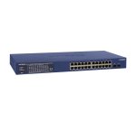 NETGEAR GS724TP-300EUS commutateur réseau Géré L2/L3/L4 Gigabit Ethernet (10/100/1000) Connexion Ethernet, supportant l'alimentation via ce port (PoE) Bleu