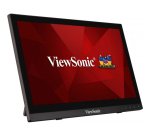 Viewsonic TD1630-3 écran plat de PC 39,6 cm (15.6") 1366 x 768 pixels HD LCD Écran tactile Multi-utilisateur Noir