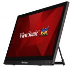 Viewsonic TD1630-3 écran plat de PC 39,6 cm (15.6") 1366 x 768 pixels HD LCD Écran tactile Multi-utilisateur Noir