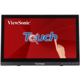 Viewsonic TD1630-3 écran plat de PC 39,6 cm (15.6") 1366 x 768 pixels HD LCD Écran tactile Multi-utilisateur Noir