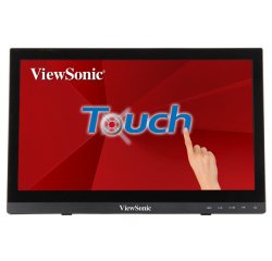 Viewsonic TD1630-3 pantalla para PC 39,6 cm (15.6") 1366 x 768 Pixeles HD LCD Pantalla táctil Multi-usuario Negro