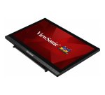 Viewsonic TD1630-3 écran plat de PC 39,6 cm (15.6") 1366 x 768 pixels HD LCD Écran tactile Multi-utilisateur Noir