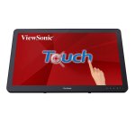 Viewsonic TD2430 écran plat de PC 59,9 cm (23.6") 1920 x 1080 pixels Full HD LCD Écran tactile Multi-utilisateur Noir