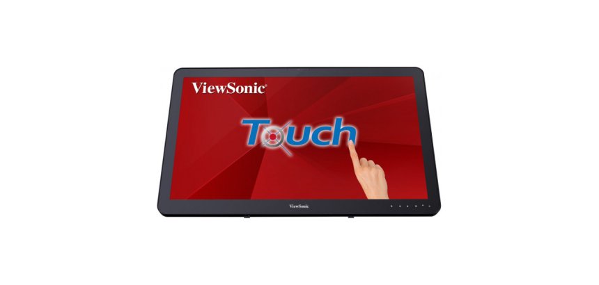 Viewsonic TD2430 écran plat de PC 59,9 cm (23.6") 1920 x 1080 pixels Full HD LCD Écran tactile Multi-utilisateur Noir