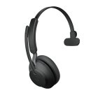 Jabra Evolve2 65 Casque Sans fil Arceau Bureau/Centre d'appels USB Type-A Bluetooth Socle de chargement Noir