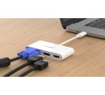 D-Link DUB-V310 station d'accueil Avec fil USB 3.2 Gen 1 (3.1 Gen 1) Type-C Blanc