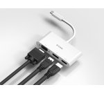 D-Link DUB-V310 station d'accueil Avec fil USB 3.2 Gen 1 (3.1 Gen 1) Type-C Blanc