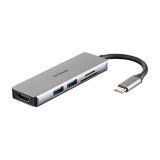 D-Link DUB-M530 station d'accueil Avec fil USB 3.2 Gen 1 (3.1 Gen 1) Type-C Aluminium